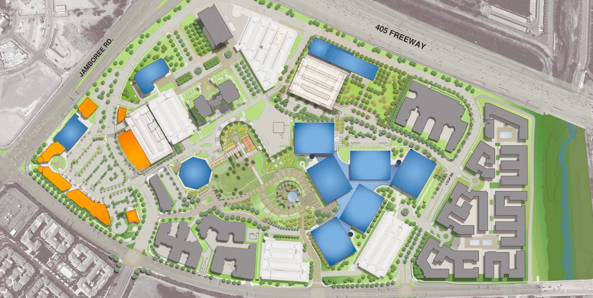 LBA Park Place Parking Map