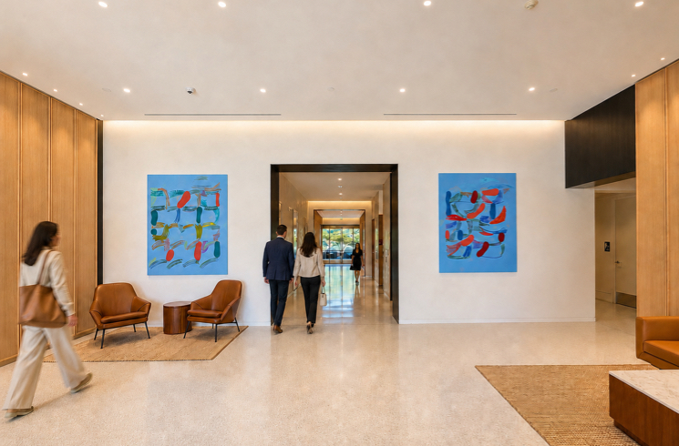 1950 Lobby Interior at University Place